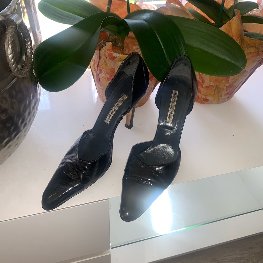 Vintage Manolo Blahnik shoes.